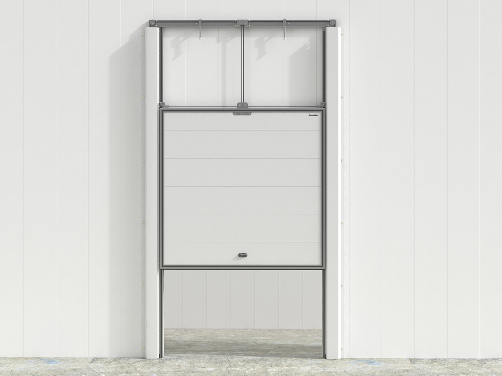 Накладной монтаж снаружи помещения.